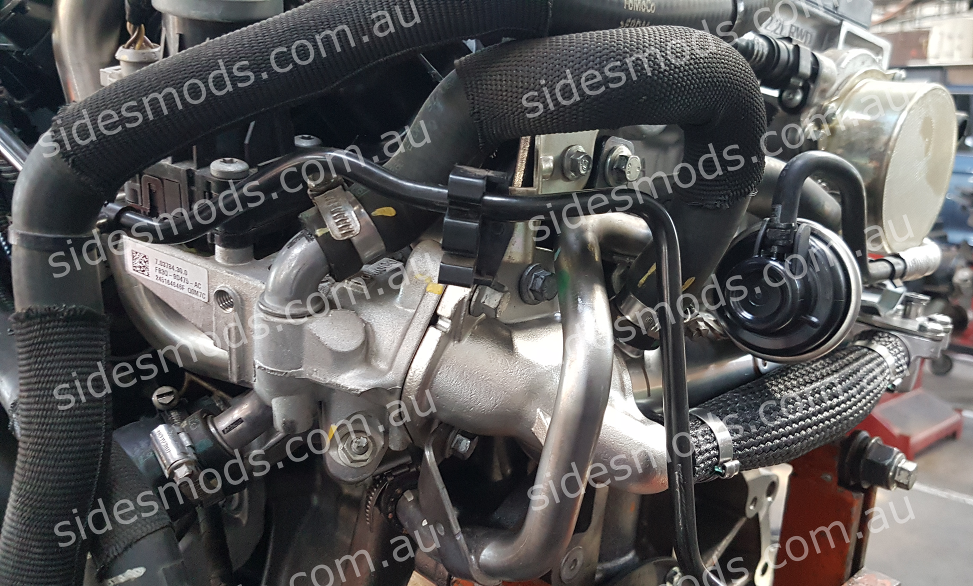 Ford Ranger PX2 PX3 EGR Cooler Delete Bypass Kit