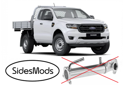 Ford Ranger PX2 EGR Cooler Delete Bypass Kit