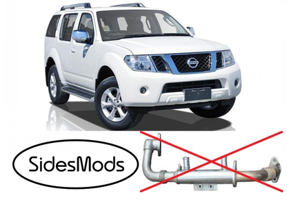 Nissan Navara Pathfinder D40 R51 EGR Cooler Delete Kit yd25