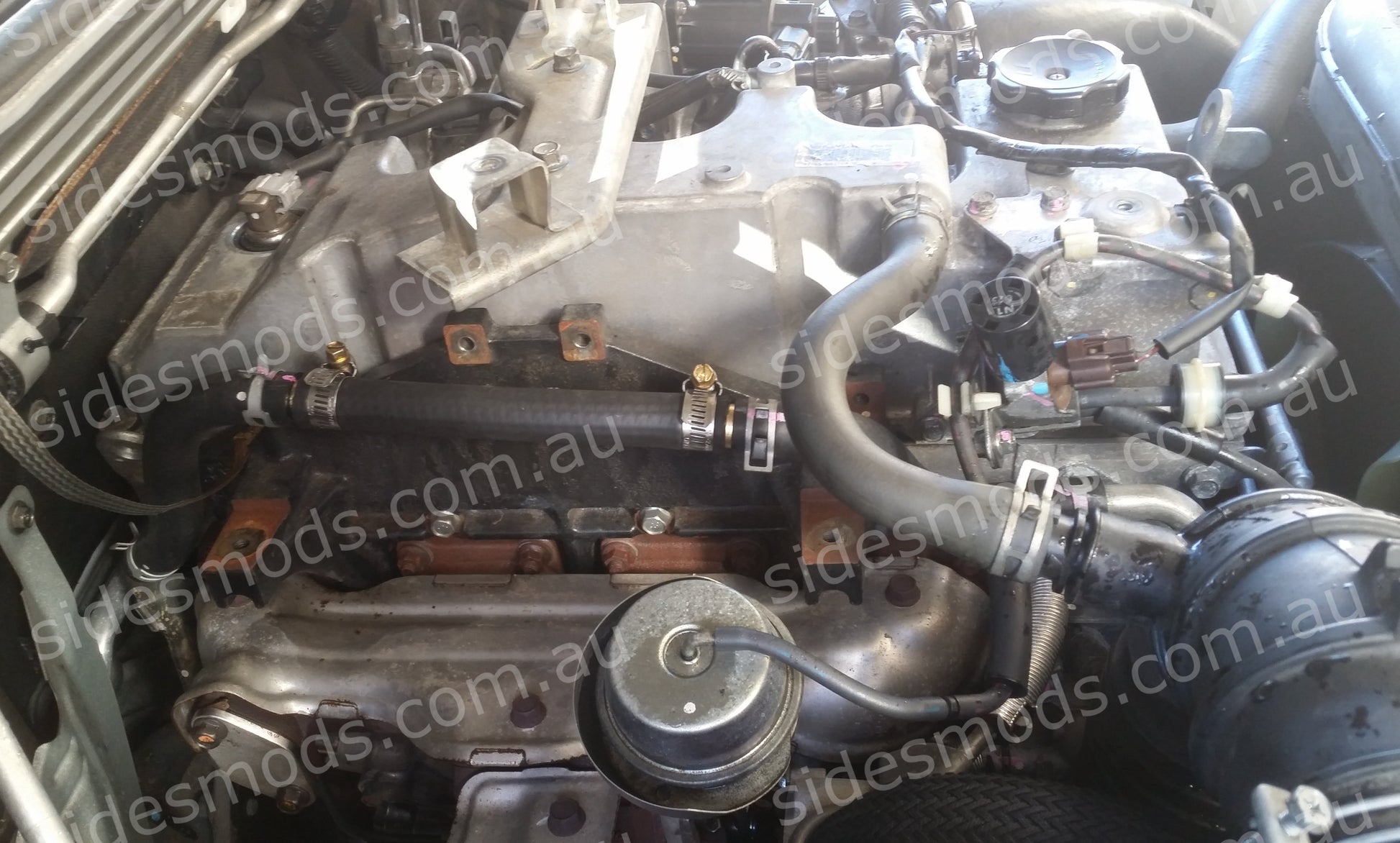 pajero egr cooler delete