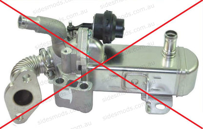 d40 yd25 egr cooler delete kit