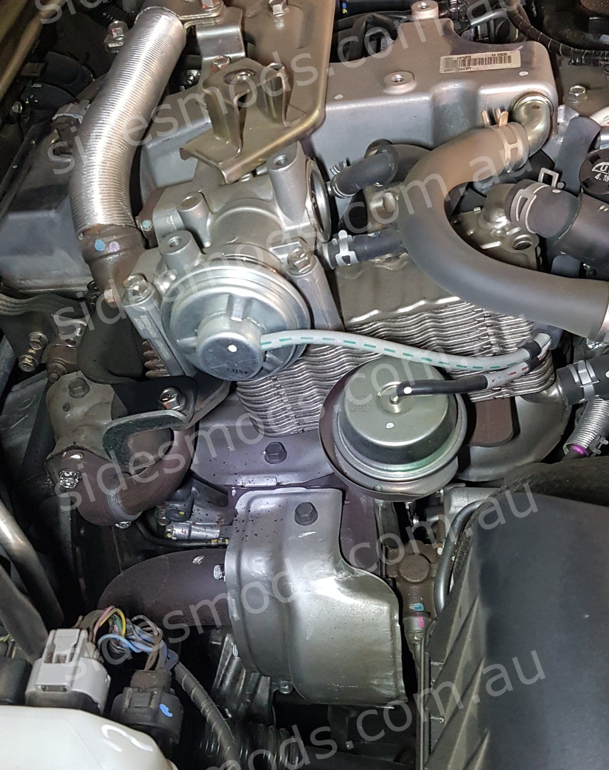 mitsubishi pajero egr cooler delete kit nx