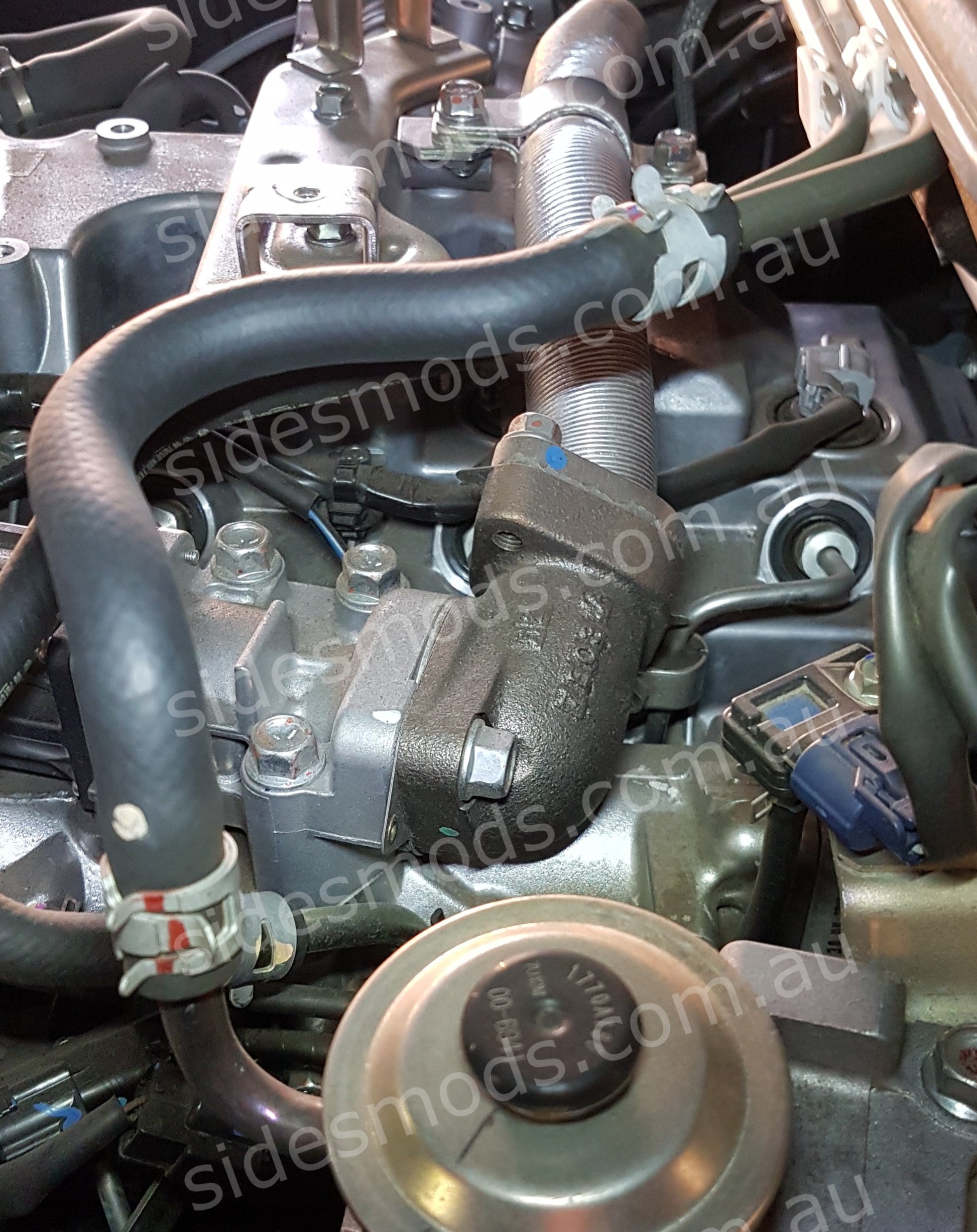 mitsubishi pajero egr cooler delete kit nx
