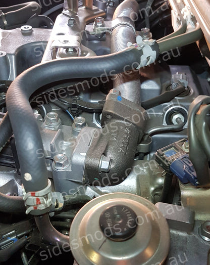 mitsubishi pajero egr cooler delete kit nx