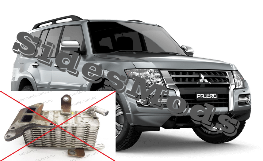 mitsubishi pajero egr cooler delete kit nx
