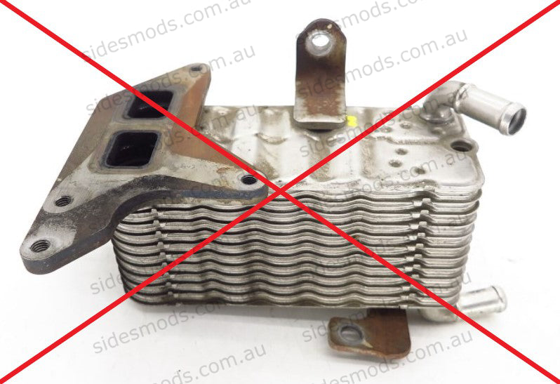 mitsubishi pajero egr cooler delete kit nx