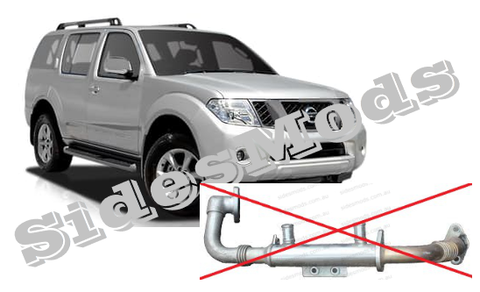 nissan pathfinder r51 egr cooler delete kit yd25