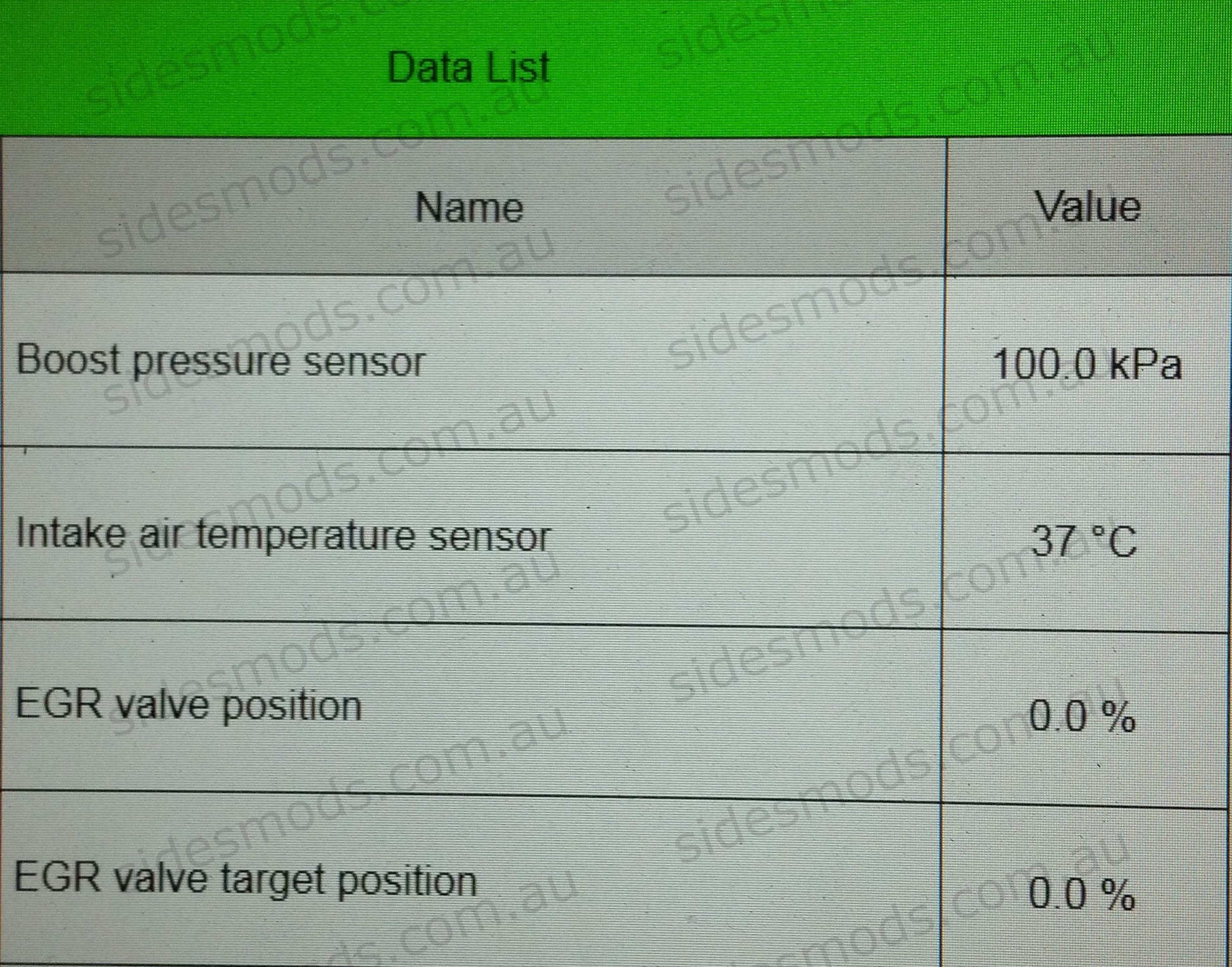 pajero sport egr delete