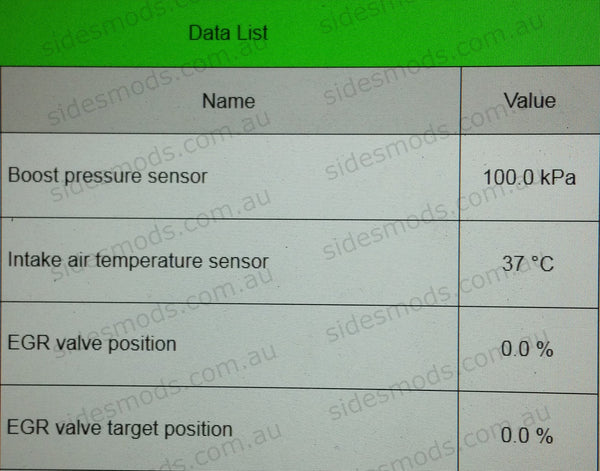 pajero sport egr delete